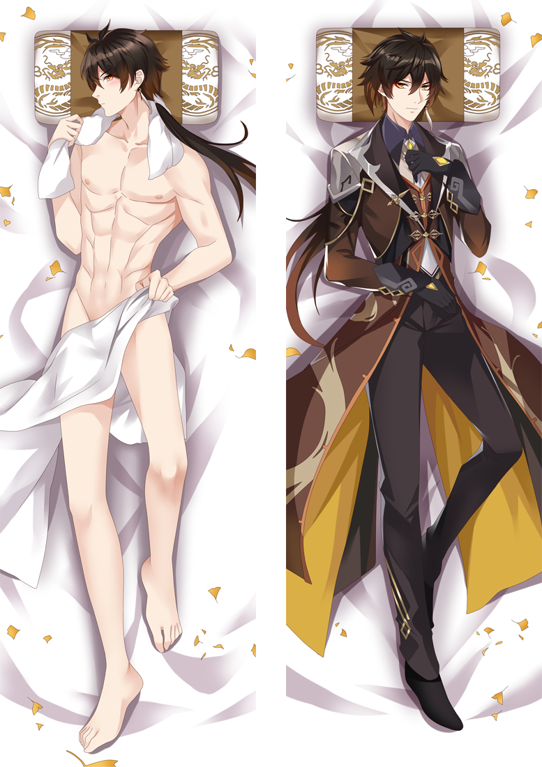 zhongli body pillow