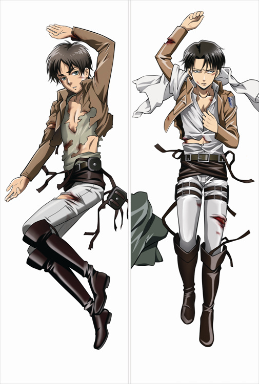 levi ackerman body pillow case