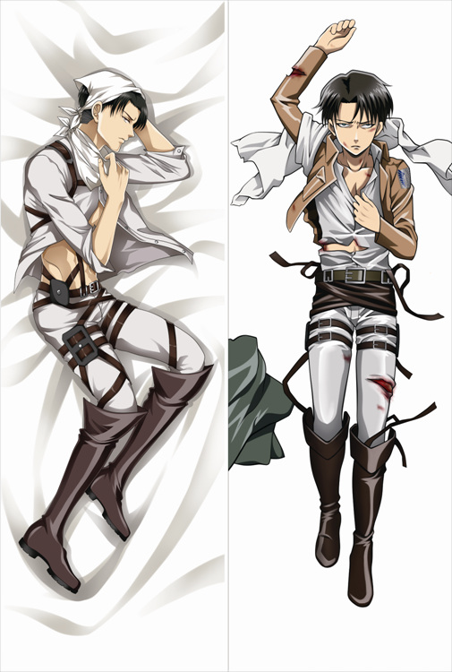 levi ackerman body pillow