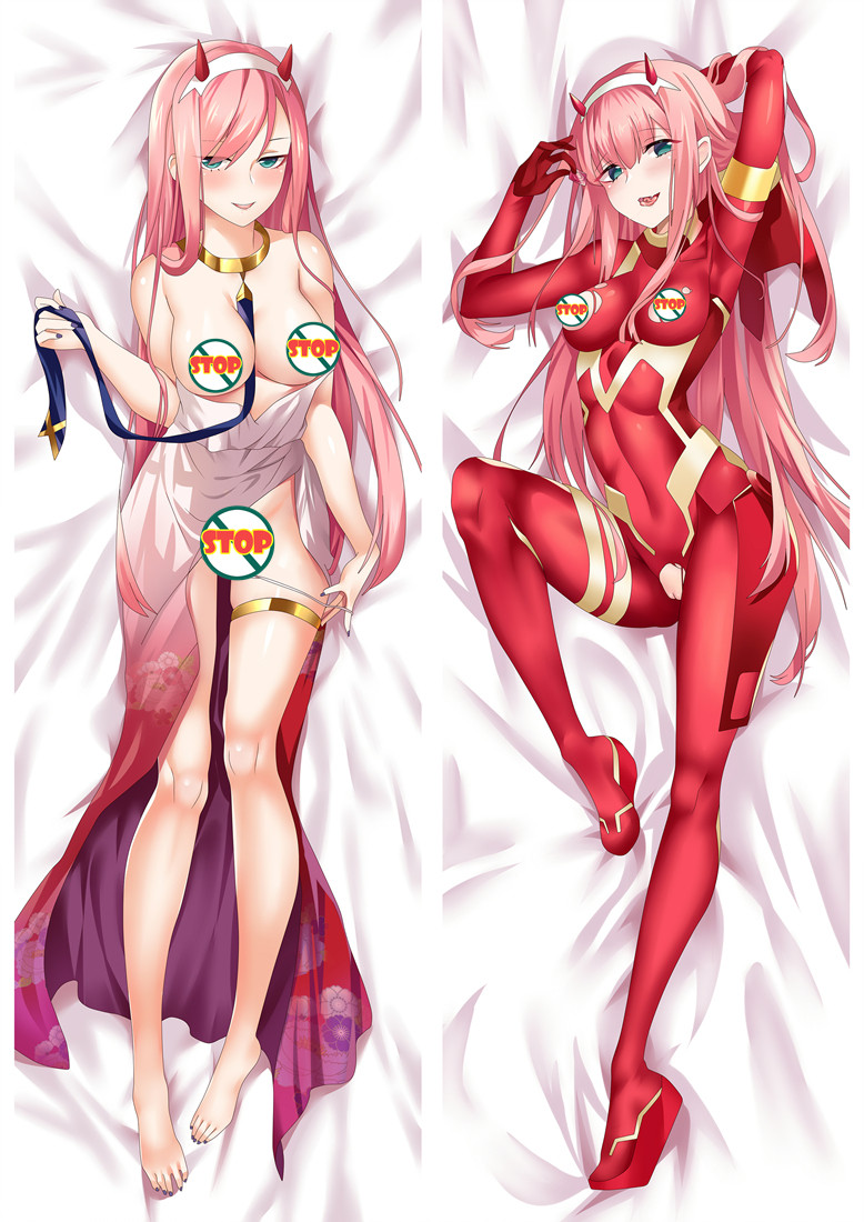 Zero Two Waifu Body Pillow