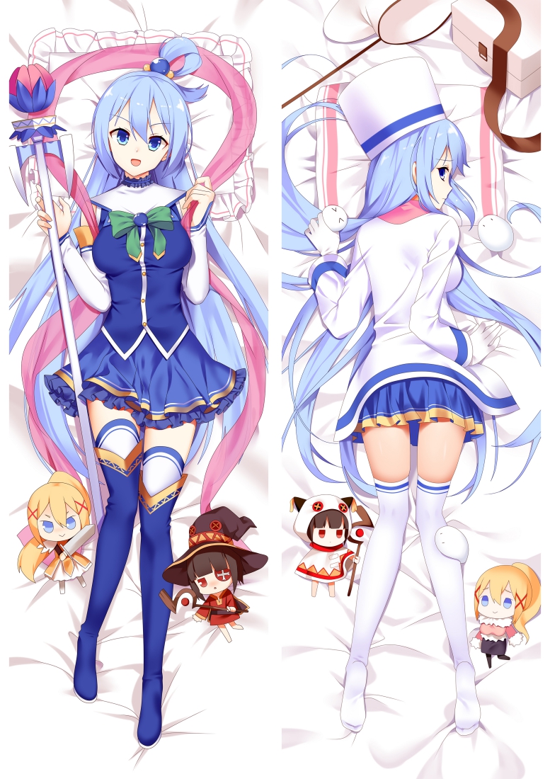 aqua body pillow