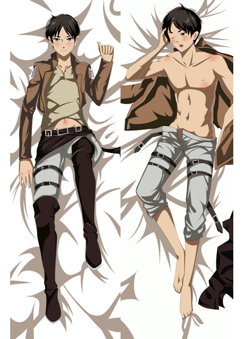 Eren Yeager body pillow