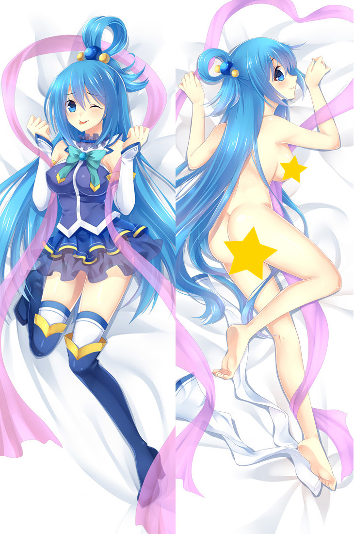 aqua body pillow