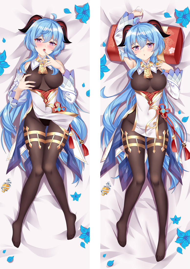 genshin impact ganyu body pillow