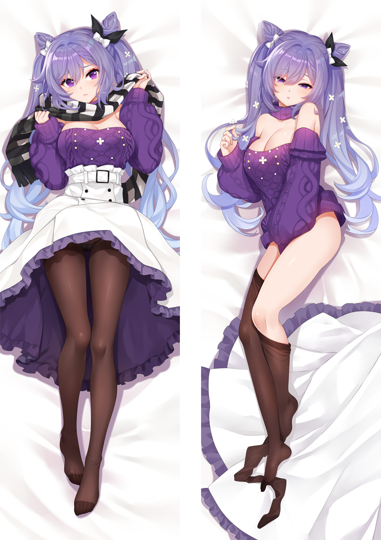 genshin impact keqing body pillow