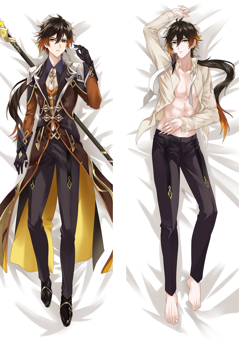 zhongli body pillow